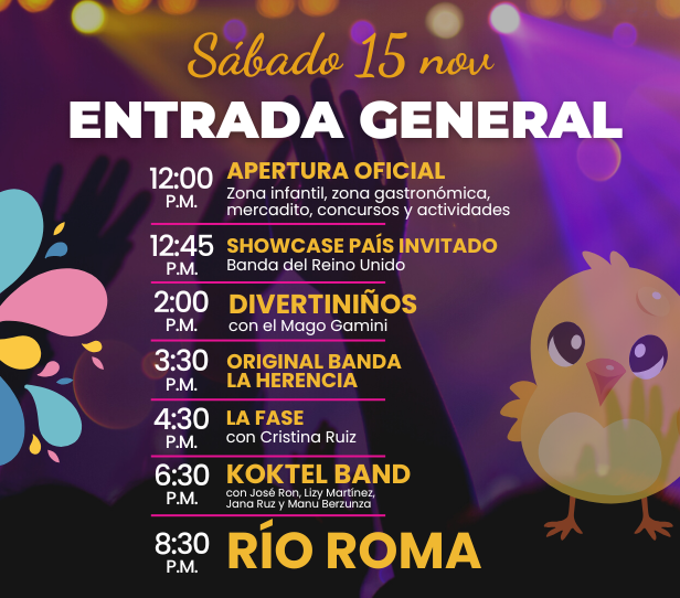 Entrada General Sábado