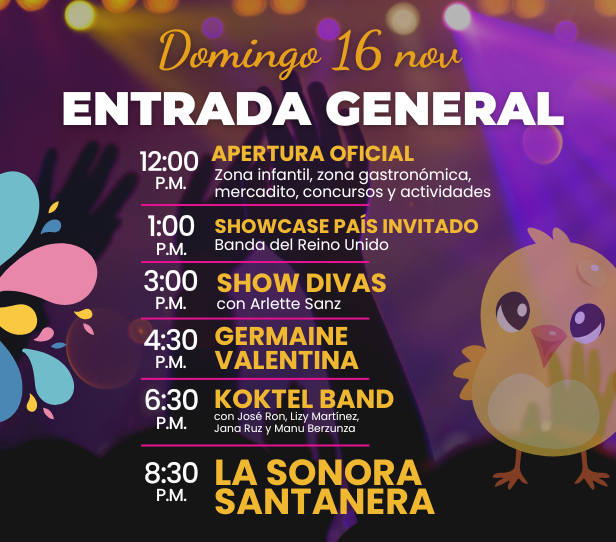 Entrada General Domingo 